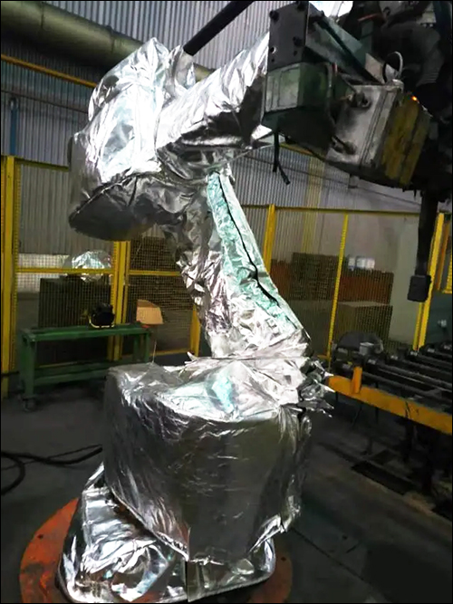 焊槍機(jī)器人防護(hù)服