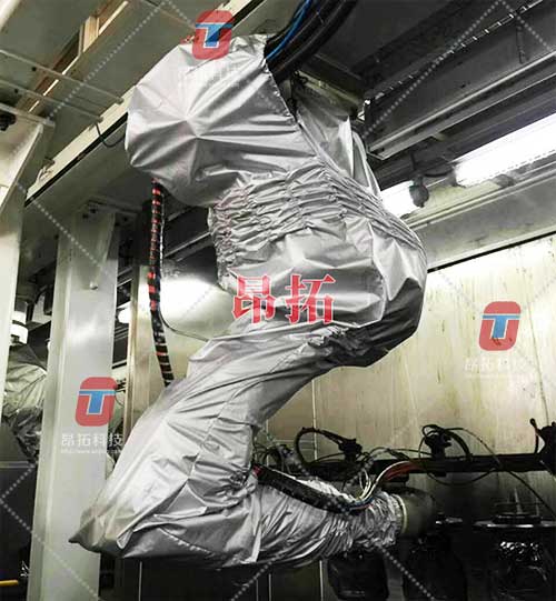 噴丸機(jī)器人防護(hù)服